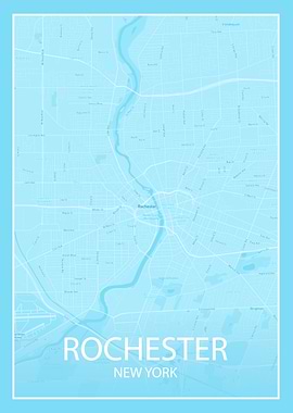 ROCHESTER NEW YORK MAP