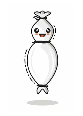 Emoticon Pocong Smile