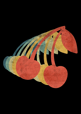 Cherry Retro Vintage Color