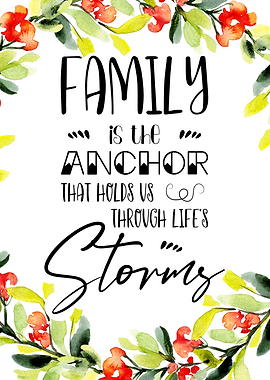 Family is the anchor
