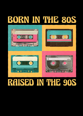 Retro Born In The 80s
