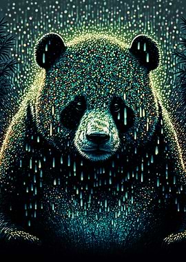 Splash Paint Panda