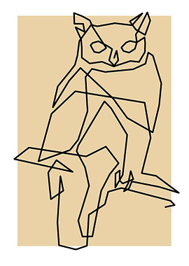 Oneline Owl