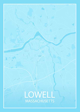 LOWELL MASSACHUSETTS MAP