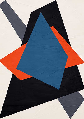 GEOMETRIC ABSTRACT 521A