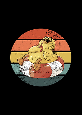 Holiday Duck Retro