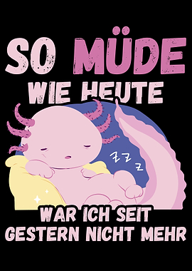 So mde wie heute war ich