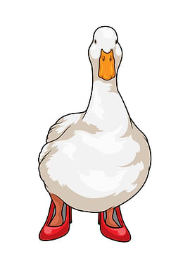 Duck High Heels