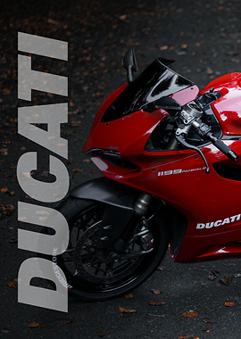 Ducati Panigale Poster