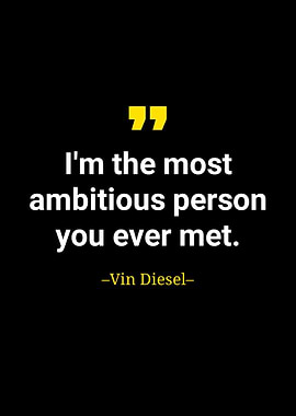 Vin diesel quote