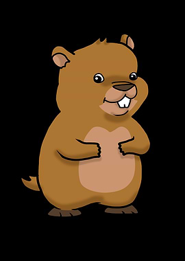 Cute Groundhog Day Gift