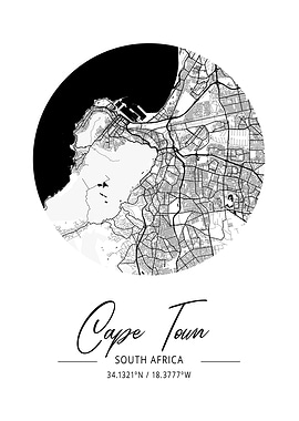 Cape Town City Map
