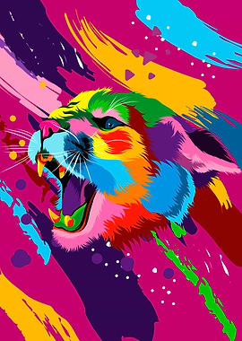 Colorful Puma