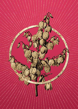 Aloe Yucca on Viva Magenta