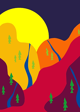 paint landscape mount