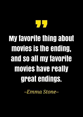 Emma stone quote