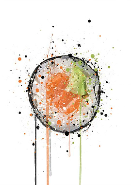 Tekkamaki Salmon Sushi