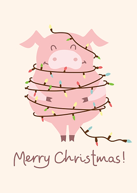 Cute pig christmas gifts
