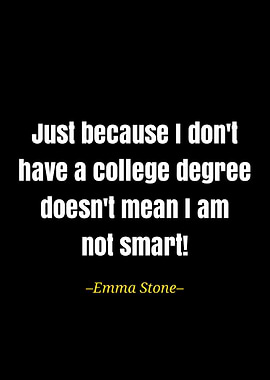 Emma stone quote