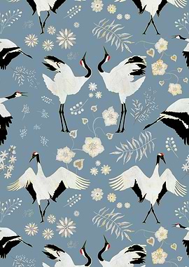 Dancing Cranes