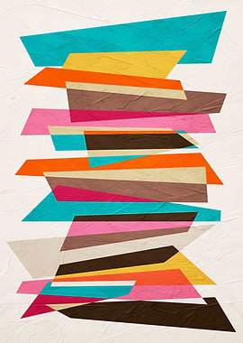 GEOMETRIC ABSTRACT 604A