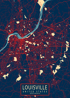 Louisville City Map Hope