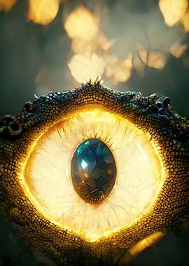 Magical creature eye