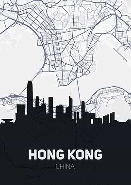 Hong Kong City Map