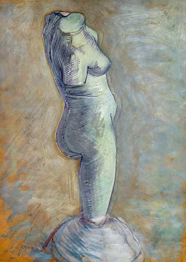 Plaster Cast of a Woman