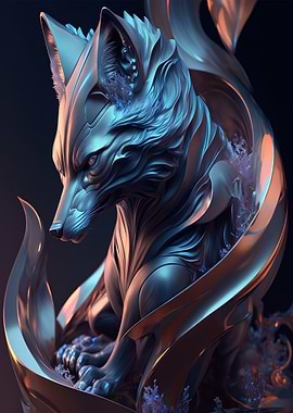 The Crystal Wolf Ghostly