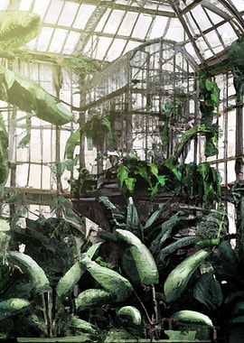 Art Nouveau greenhouse 2
