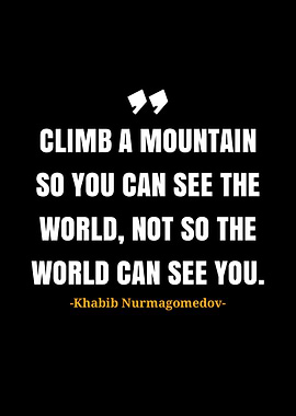 Khabib Nurmagomedov quotes