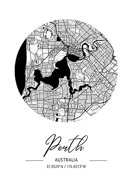 Perth City Map