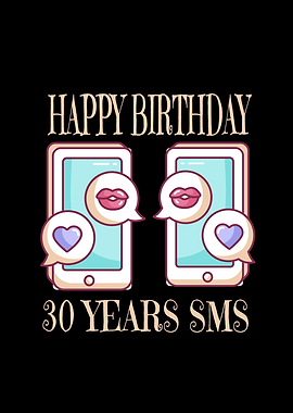 30 Years SMS Birthday