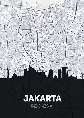 Jakarta City Map