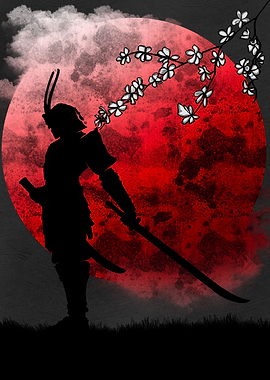Bloody Moon Asian Samurai