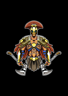 Ghost of spartan half body