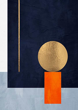 GEOMETRIC ABSTRACT 703A