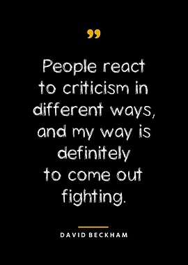 David Beckham Quotes