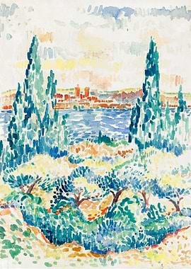 Antibes 1907 by Cross