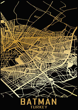 Batman Turkey City Map