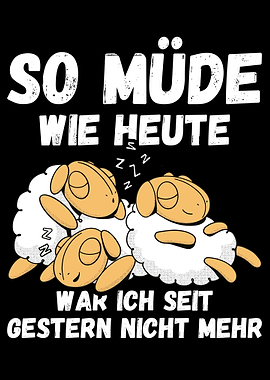 So mde wie heute war ich