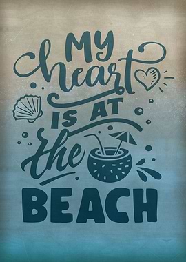 My heart is at the beach