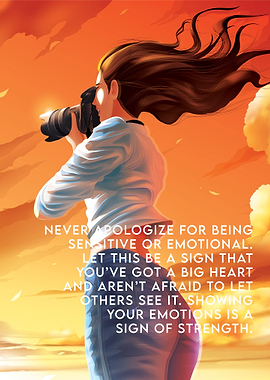 Never Apologize For Being