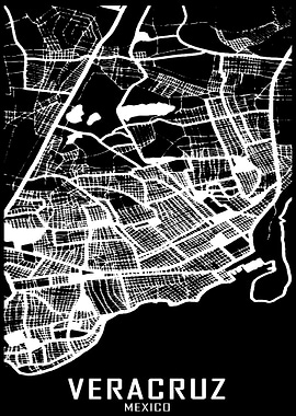 Veracruz Mexico City Map