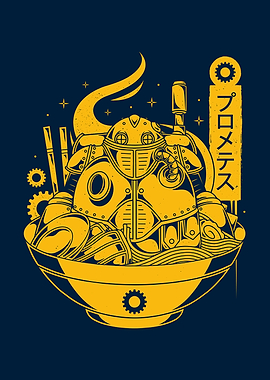 Robo Ramen Chrono Trigger