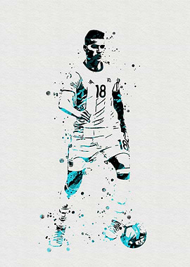Argentina Soccer Painting