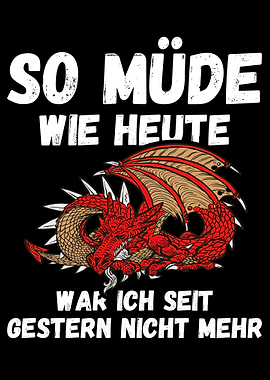 So mde wie heute war ich