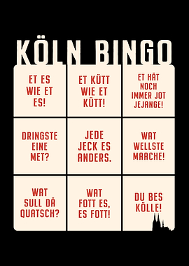Koeln Bingo Op Koelsch