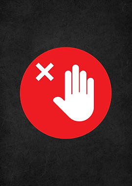 dont touch warning sign